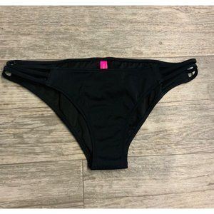 NWOT Victoria’s Secret Black Bikini Bottoms Medium